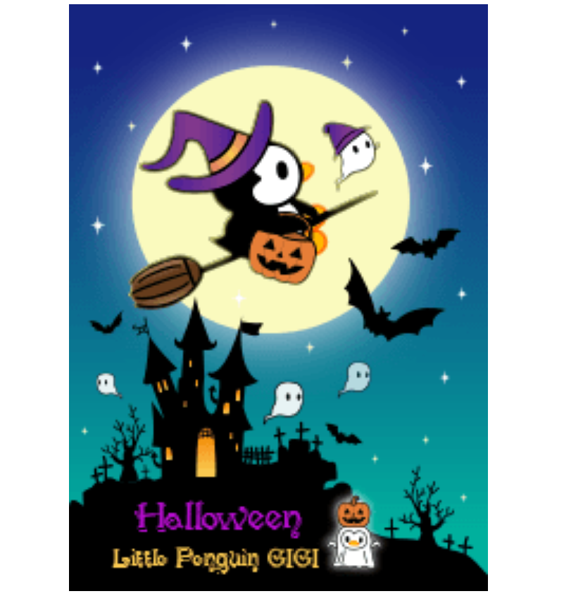 Little Penguin Gigi-Halloween