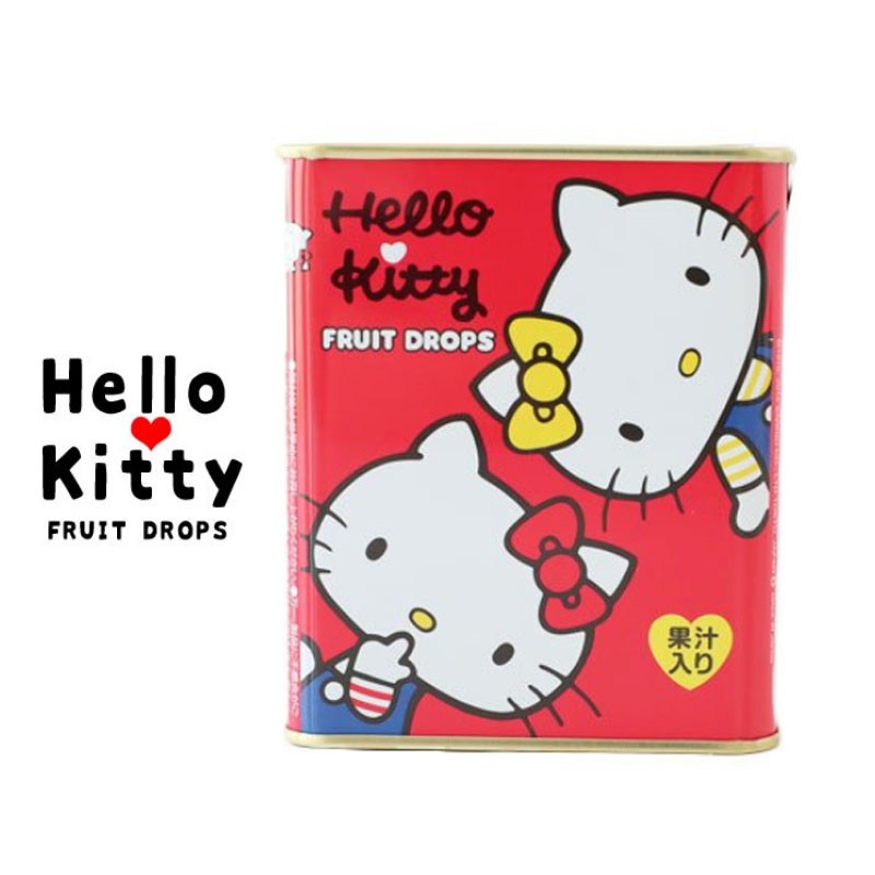 日本 Hello Kitty 果汁糖果罐 75g 水果糖 糖果罐 果汁糖果