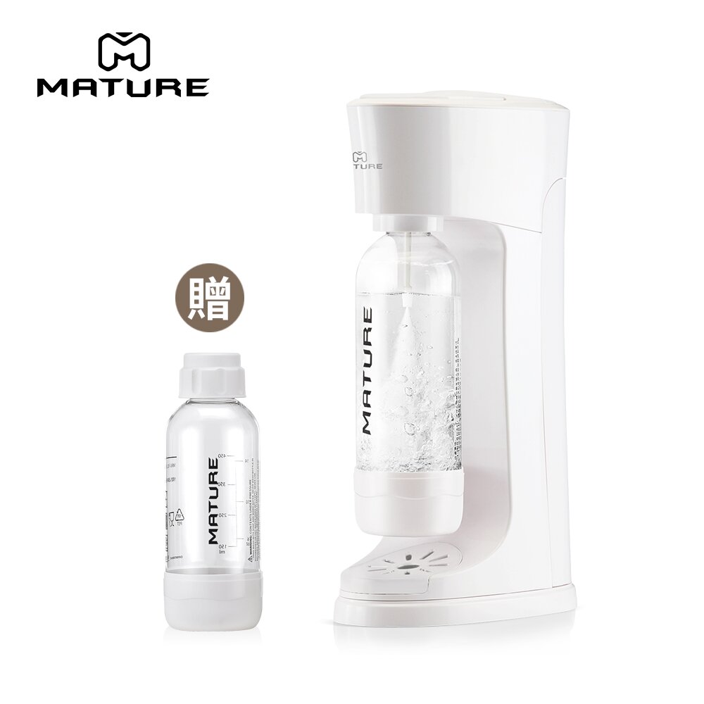 MATURE美萃 CRAZY氣泡水機(超值組)