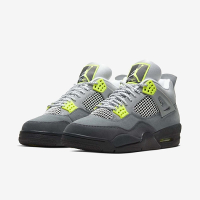 品牌: NIKE 型號: CT5342-007 Jordan 4 SE SE Neon AJ4 經典 喬丹飛人 復刻 灰 黃