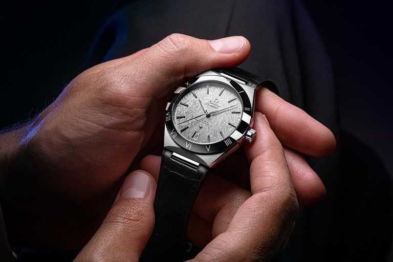 OMEGA「Constellation星座系列」同軸擒縱大師天文台腕錶，不鏽鋼錶殼，41mm╱212,000元。（圖╱OMEGA提供）