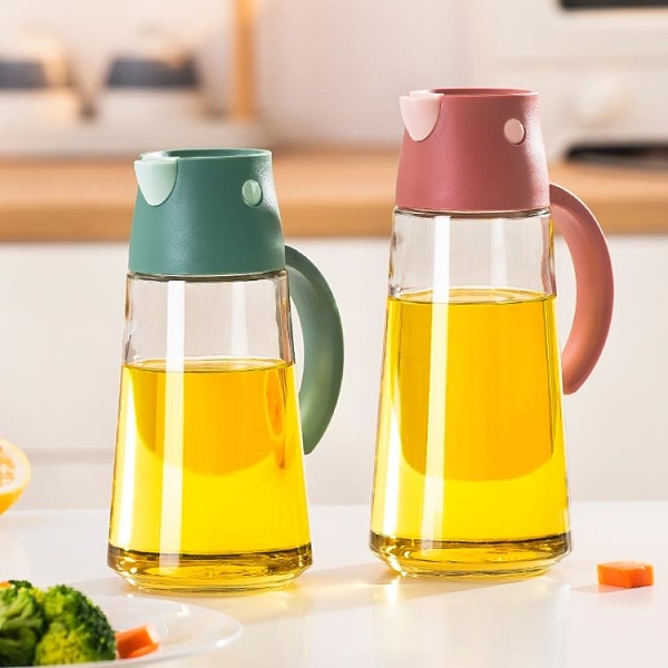 玻璃油壺家用裝油瓶防漏油罐廚房醋壺歐式醬油醋調料瓶