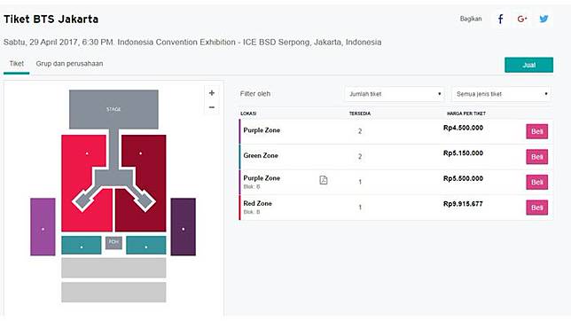 BTS WINGS Tour Jakarta - Habis Dipesan, Ada Calo yang Jual Tiket hingga Capai Harga Rp 9 Juta!