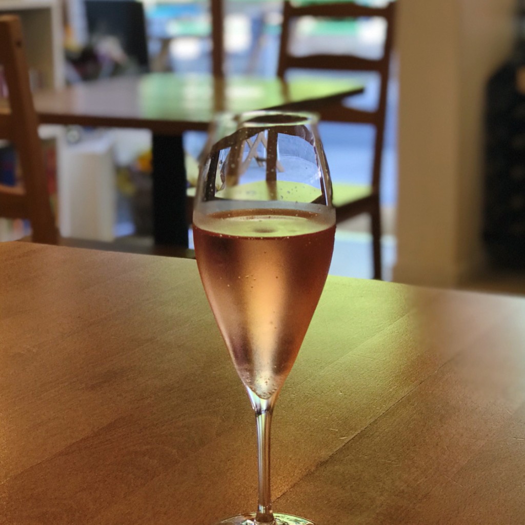 ユーザーが投稿したグラスワイン泡の写真 - 実際訪問したユーザーが直接撮影して投稿した西馬込カフェîle de collineの写真