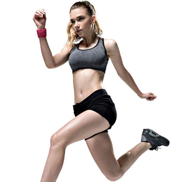 運動內衣女跑步防震防下垂健身聚攏美背定型學生背心式無鋼圈文胸mks歐歐