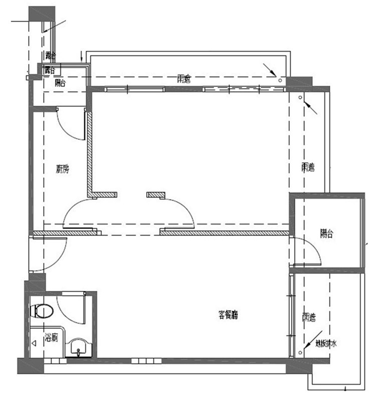 居家空間設計類比於人的容貌體態，若是五官肢體的比例