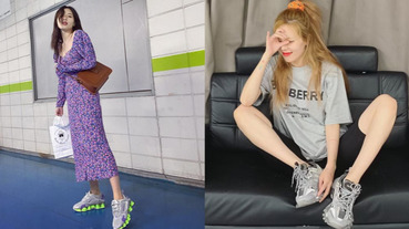 最會駕馭怪鞋的女人！「衣不驚人死不休」的泫雅，挑球鞋品味問題出在哪？