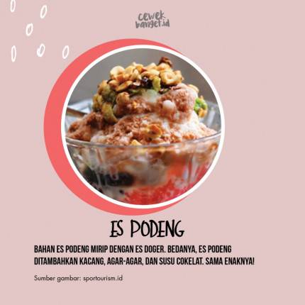 11 Minuman Es Tradisional Khas Indonesia yang Dijamin Bikin Ngiler. Mau yang Mana?