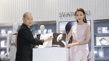 ATELIER SWAROVSKI 璀燦十年！隋棠絕美現身 完美演繹吳季剛訂製系列