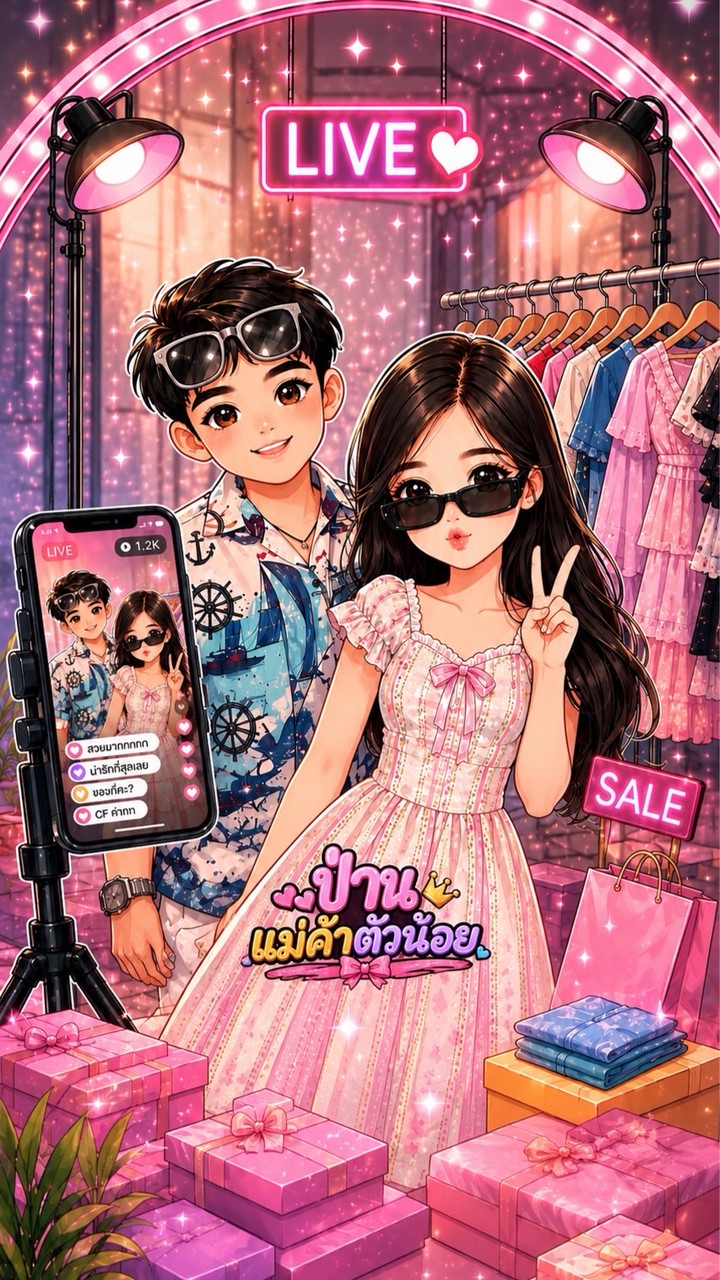 ตู้เสื้อผ้าแม่ค้าตัวน้อย📦🎀