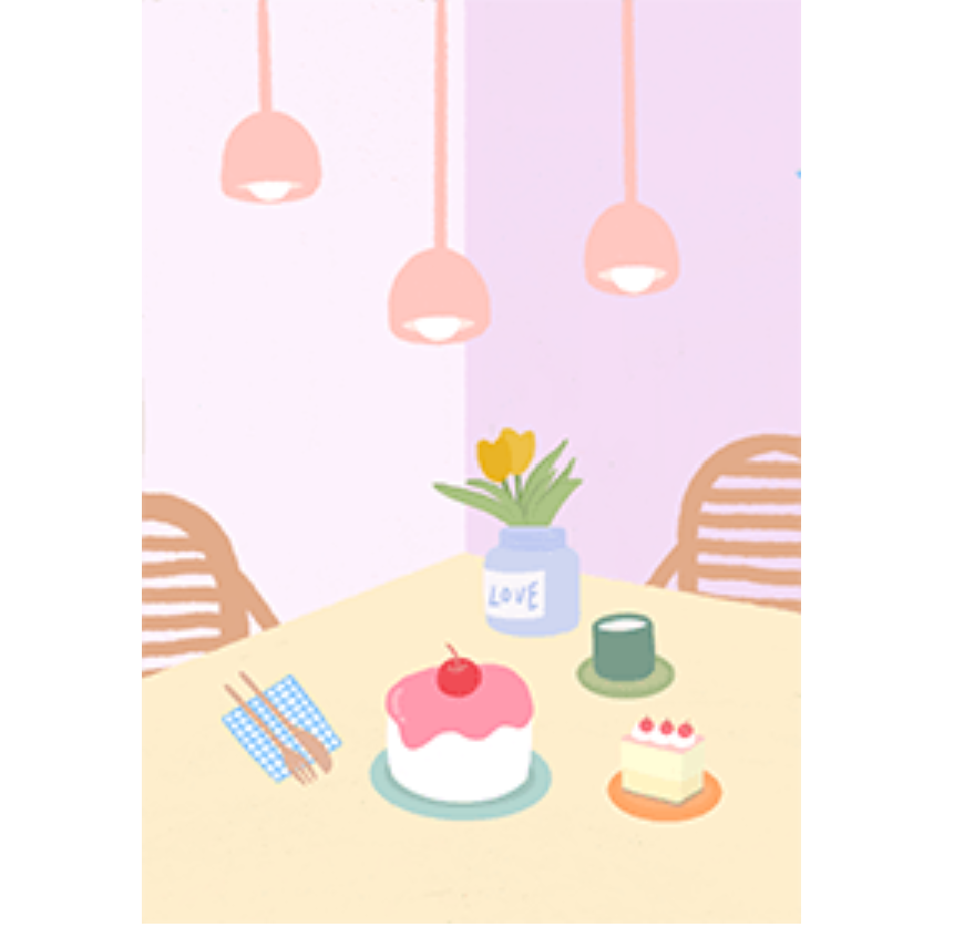 Good cafe is good mood