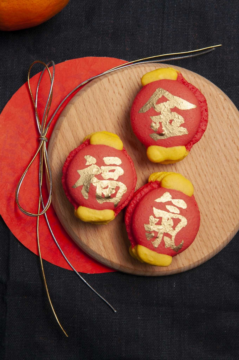 金福氣開運馬卡龍。（圖／Funsiamo提供）