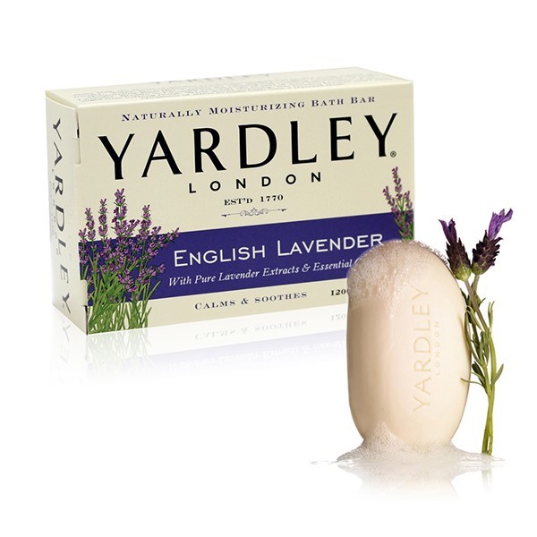 【美國 Yardley London】雅禮滋潤香皂-薰衣草香_成箱(120g*24塊入)