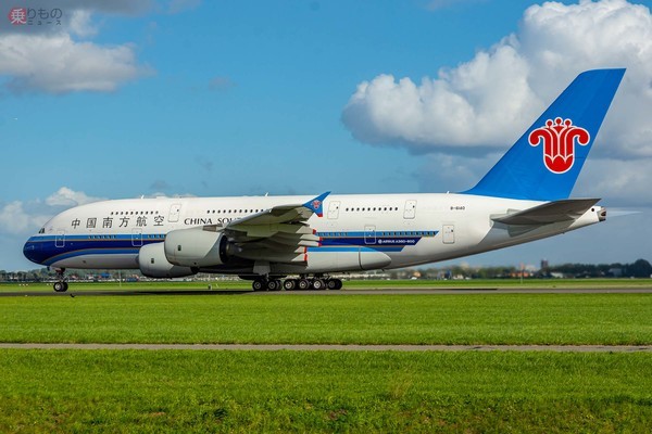 中国南方航空、正式にA380型機が全機退役したことを明らかに