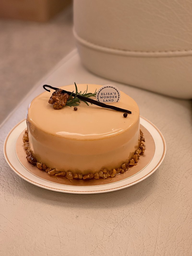 【中古女郎】焦糖南瓜巧克力慕斯蛋糕