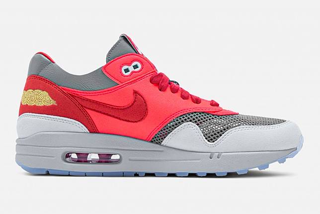 air max 1 solar red clot