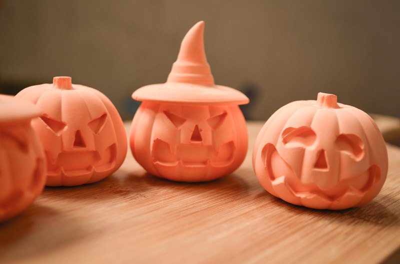 萬聖節 南瓜 擴香石 香磚 薰香石