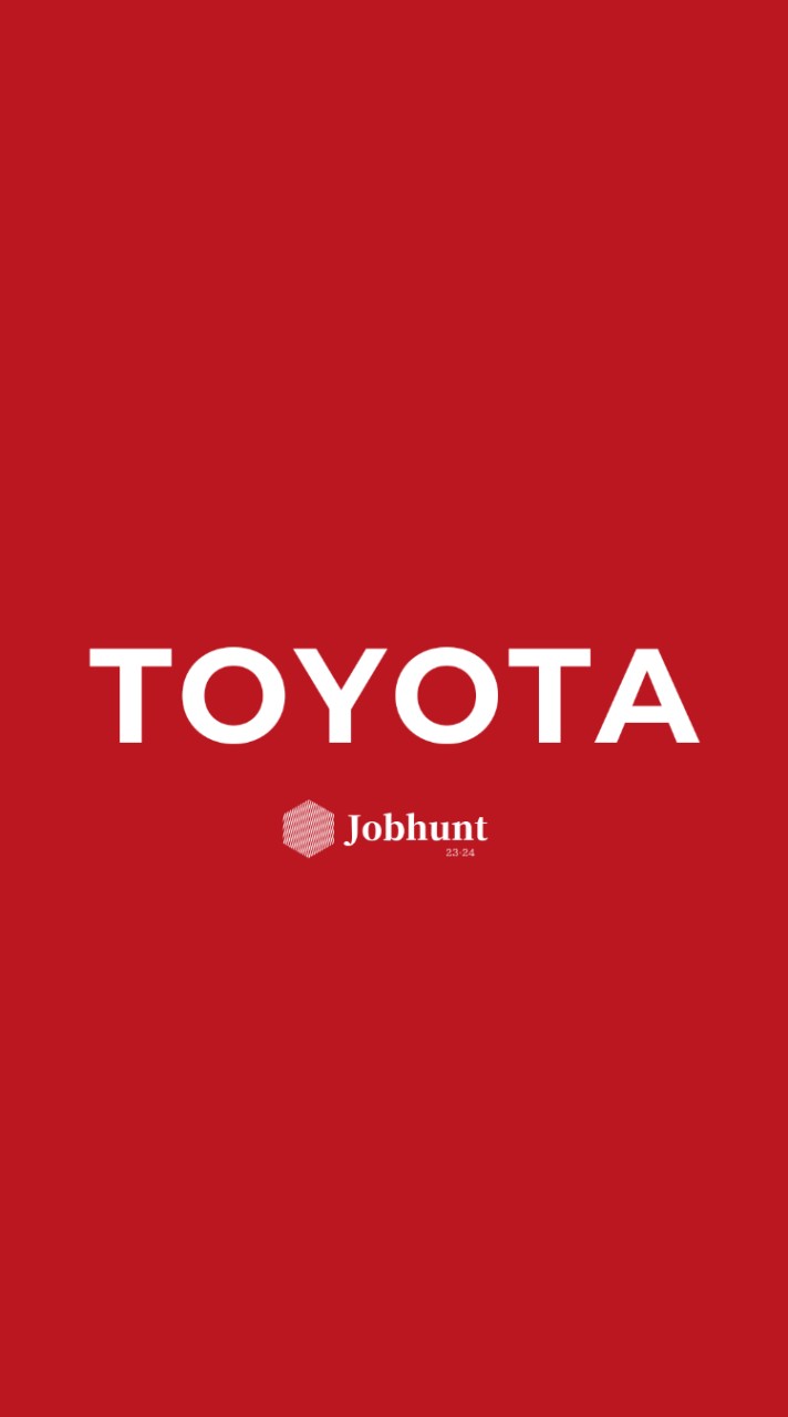 【トヨタ自動車】就活情報共有/企業研究/選考対策グループ