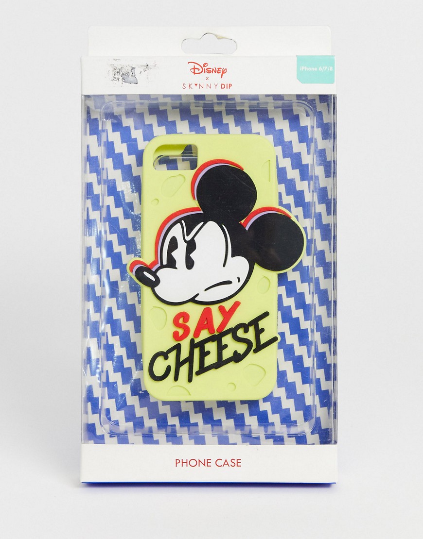 iPhone case by Skinnydip Your style's sorted - now it's your phones turn Soft silicone case Mickey Mouse design Fits multiple sizes - see drop down for more information