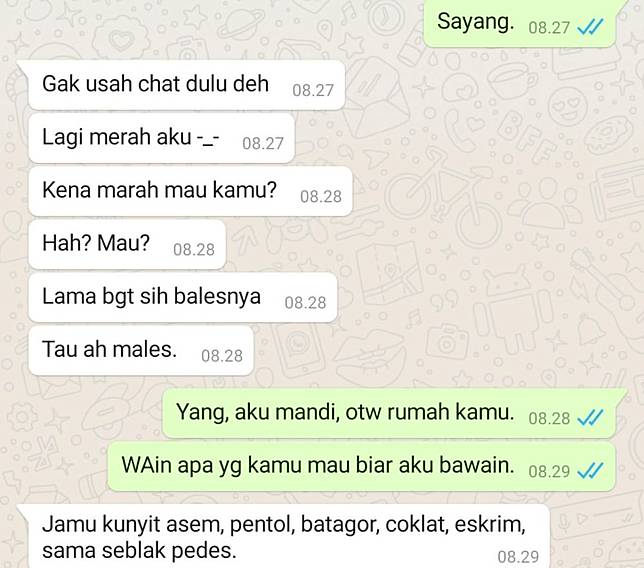 10 Chat Cara Bujuk Pacar Ngambek Ini Kocak Tapi Ampuh Banget Brilio Net Line Today