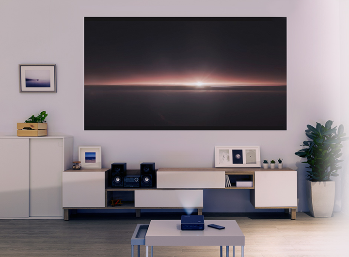 小空間也能領略大視界！華碩推出最新 LED 無線投影機 ZenBeam S2，影音娛樂與商務簡報隨行