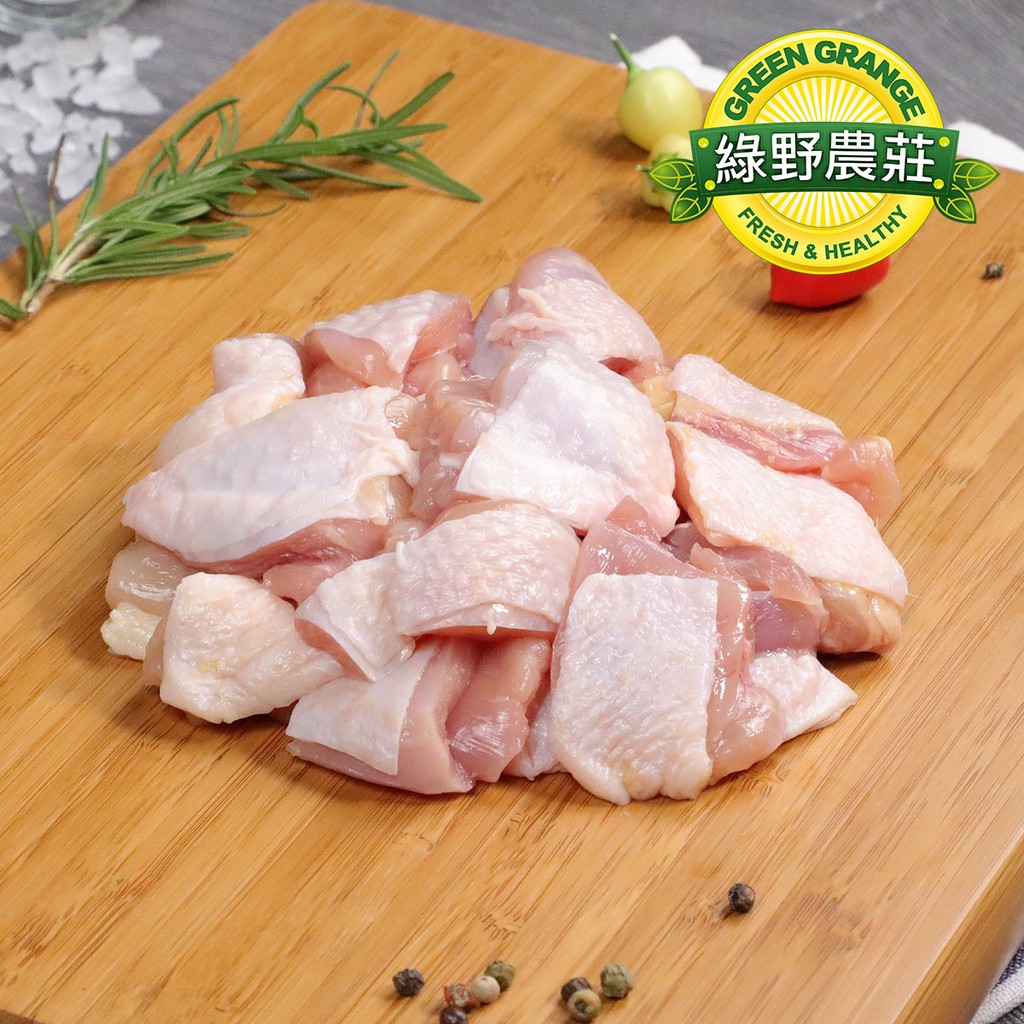 品牌:綠野農莊▼100%國產雞肉，可溯源▼鮮嫩、高品質、無腥味▼產品無藥殘，無施打生長激素▼臺灣第一家政府核准設立的家禽電動屠宰廠▼獲得台灣優良農產品的驗證(CAS) ‧內容物名稱：100% 國產新鮮