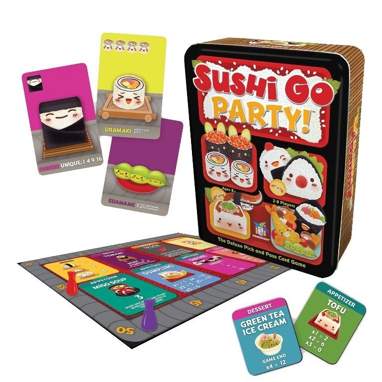 迴轉壽司派對 Sushi Go Party 附中文說明書 高雄龐奇桌遊 正版桌遊專賣 kangagames