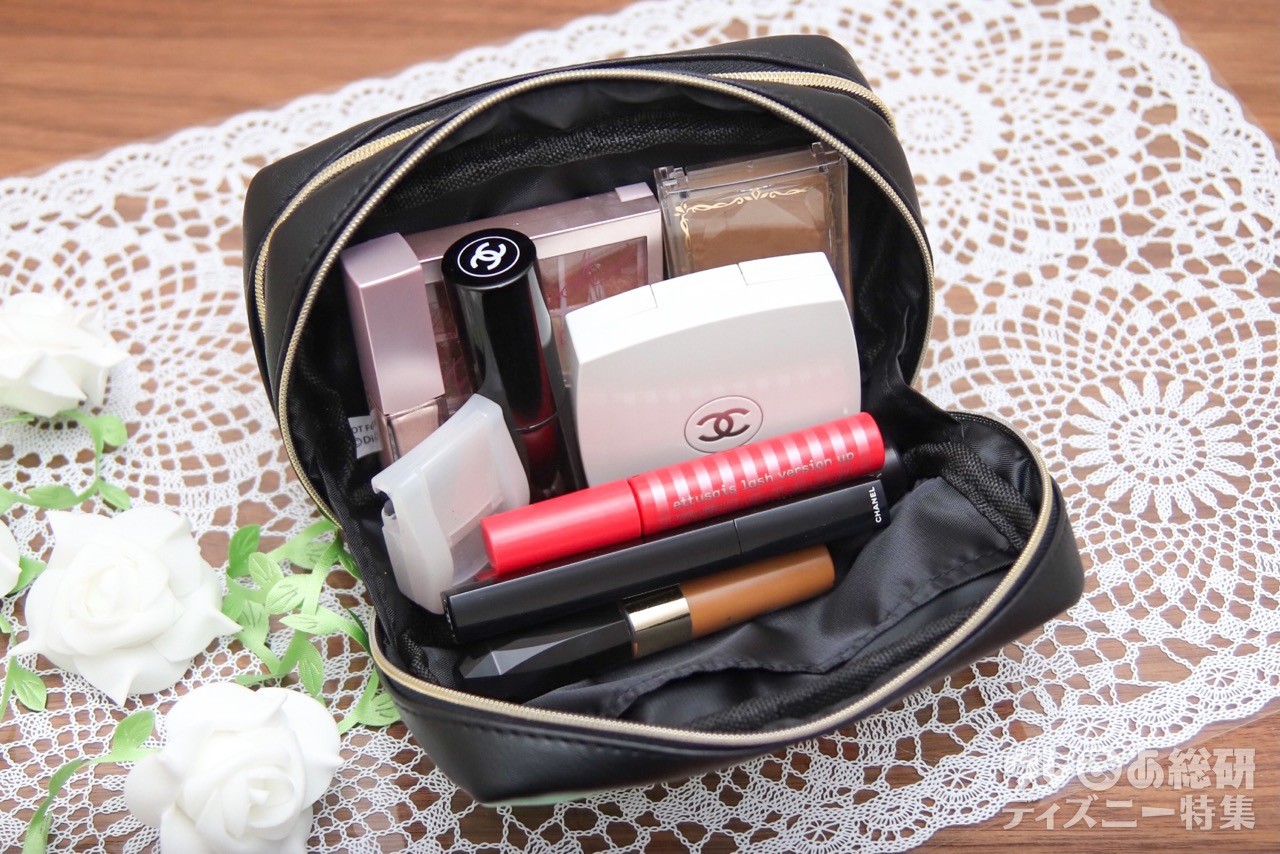 セブン限定 ディズニープリンセス コスメポーチが大容量で使いやすい 可愛いミラーもセット ウレぴあ総研