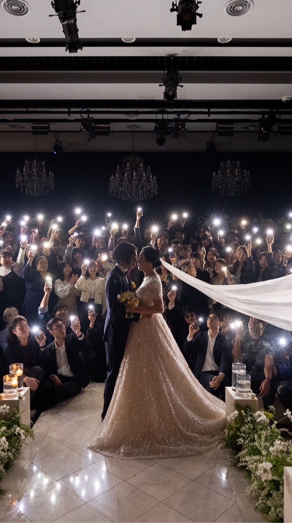 康介と雪の結婚式