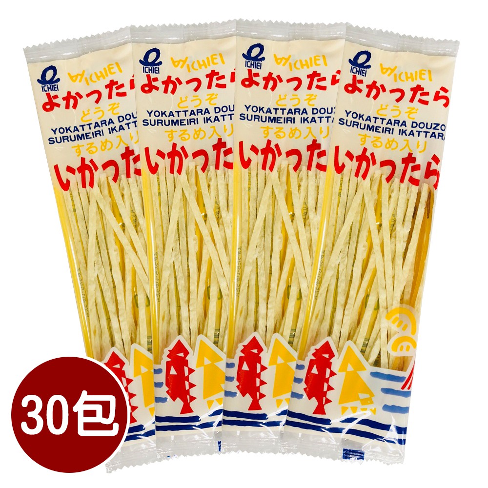日本 一榮食品 魷魚鱈魚香絲 180g / 30包入 魷魚絲 鱈魚絲 進口零食 零嘴 解饞
