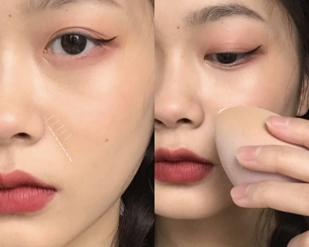 新手冷門實用化妝技巧1：法令紋遮瑕