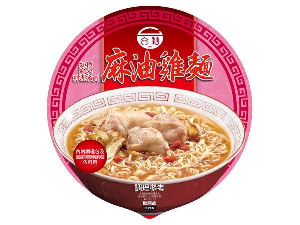 台灣菸酒~麻油雞麵(200g)碗麵【D077849】
