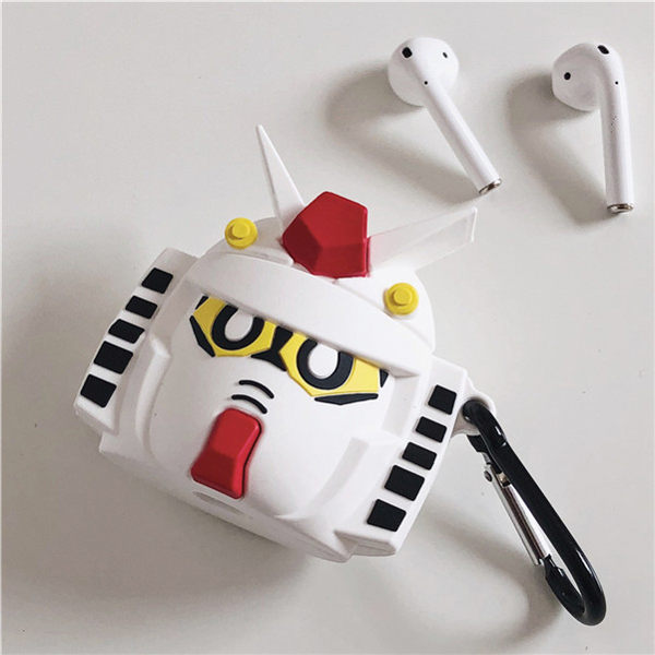 ?即將現貨 台灣發貨? 獨家自制款 Airpods2 藍芽耳機保護套 蘋果無線耳機保護套 鋼彈高達