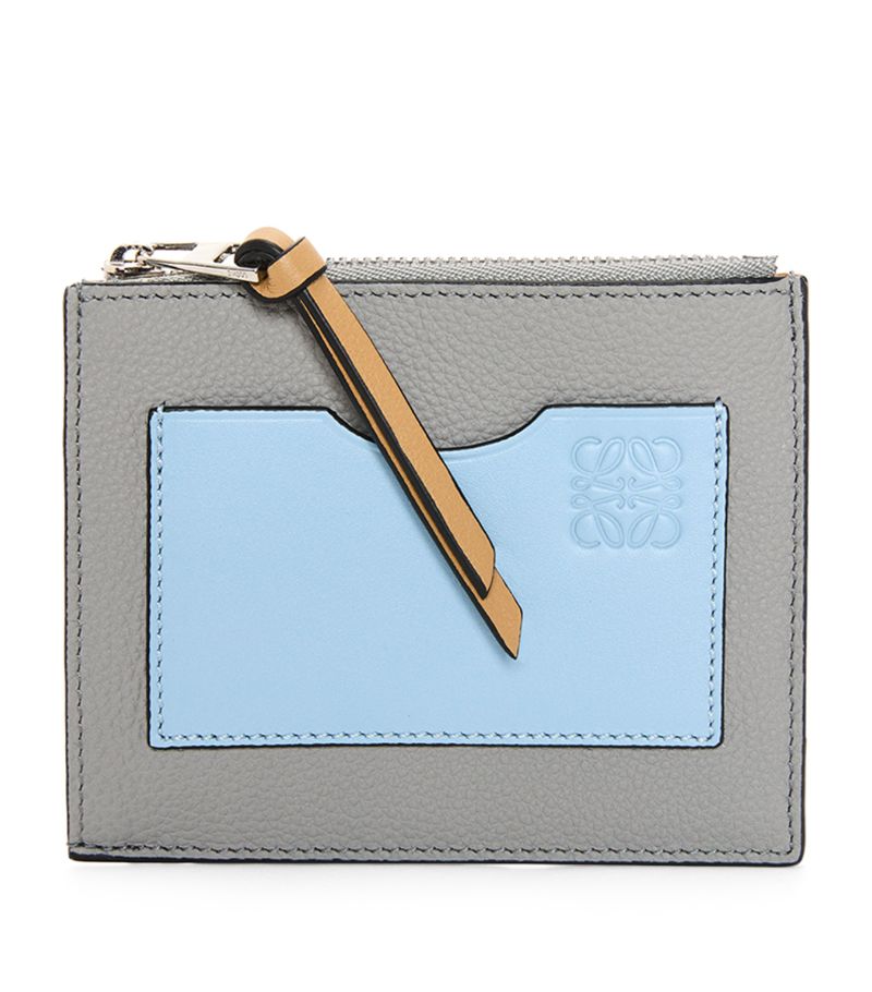 Loewe Leather Anagram Coin And Card Holder