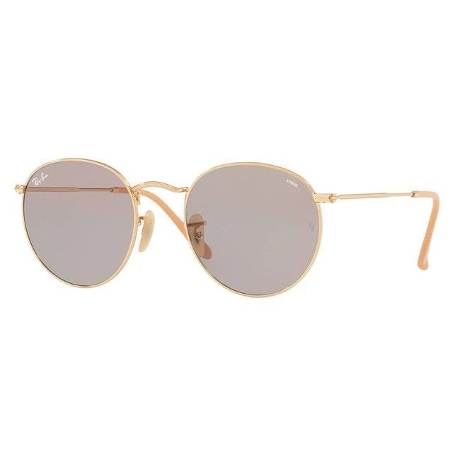 Kacamata photocromic warna gold