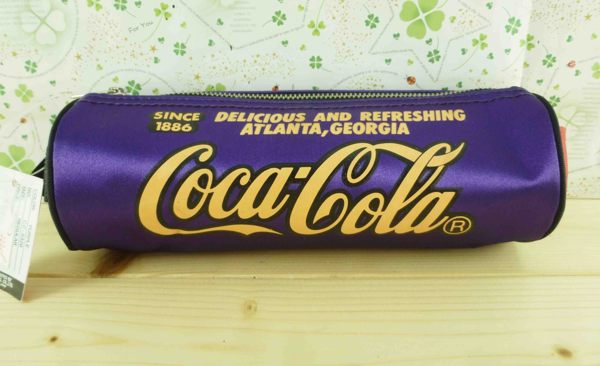 【震撼精品百貨】可口可樂_Coca Cola~筆袋-紫