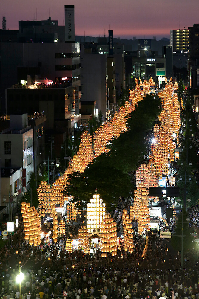 秋田竿燈祭