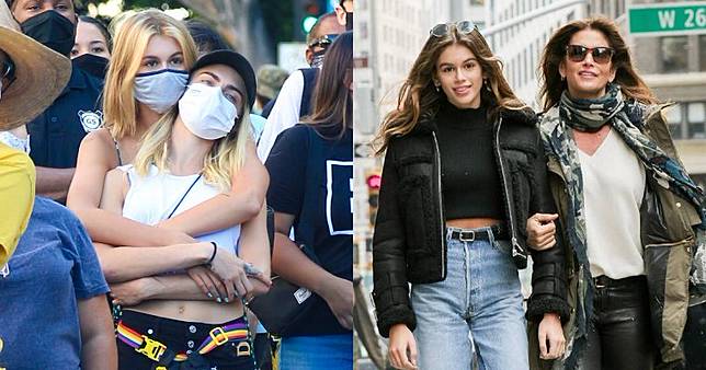 英國超模cara 再爆新戀情 對象竟是18 歲星二代正妹名模kaia Gerber Juksy街星 Line Today