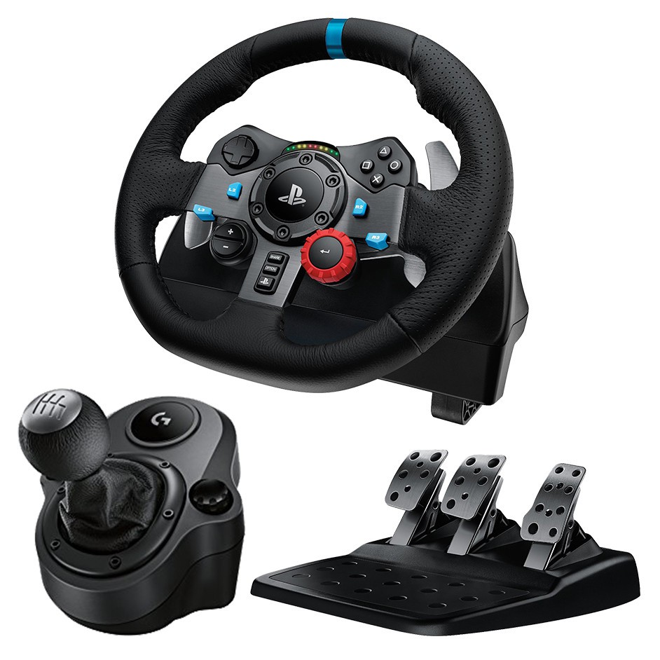 【商品內容如下】1. 羅技 G29 DRIVING FORCELogitech 賽車方向盤2. 羅技 G920 DRIVING FORCESHIFTER 排檔桿G29 遊戲方向盤專為適用於 PlayS