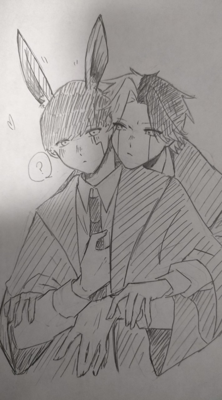 イラスト件雑談ｼｭｯ(˙꒳​˙  三(  ˙꒳​˙  )三  ˙꒳​˙)ｼｭｯ(腐女子、腐男子)
