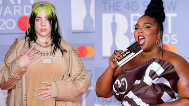 今年最難看的紅毯？Billie Eilish、Lizzo⋯全英音樂獎 「怪奇造型大 PK」竟全登上紅毯前三美？