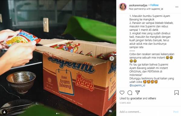 Viral Stok Supermi Ayam Bawang Habis Dipasaran, Cek Faktanya