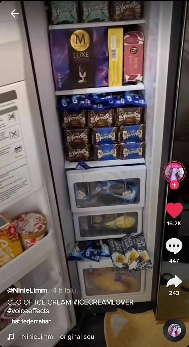 Orang Kaya Pamer Kulkas Penuh Es Krim Mewah Warga Punyaku Isinya Sayur Suara Line Today