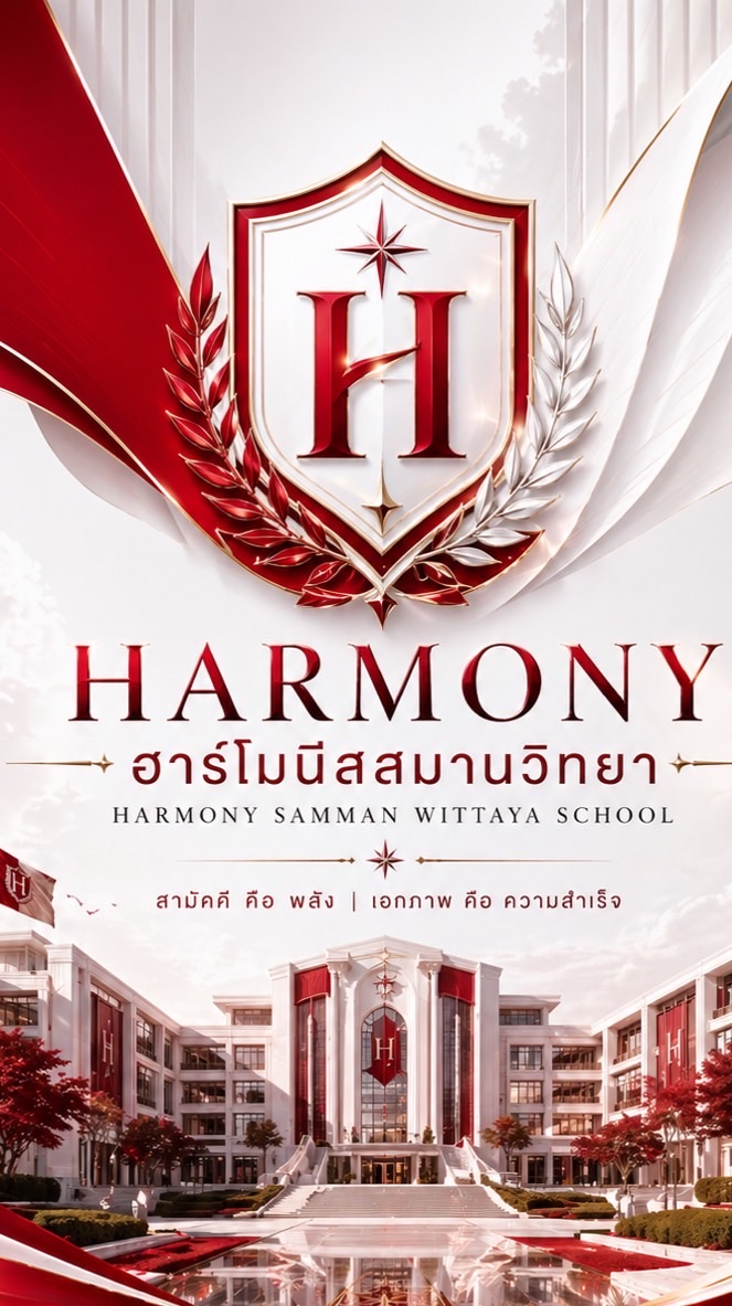 โรงเรียนฮาร์โมนิสวิทยา❤️🤍