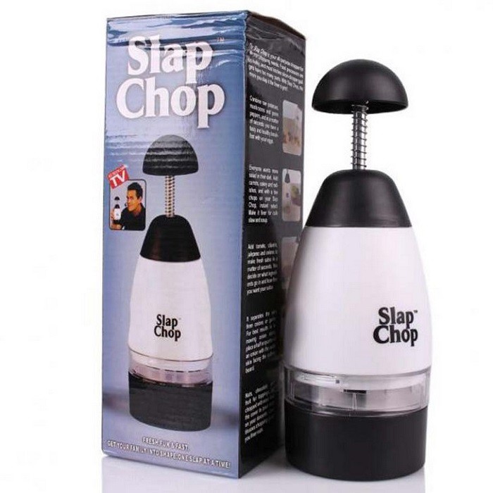 多用切菜 【Slap Chop 拍拍刀】 購物頻道熱賣 / 拍拍樂搗碎器多功能碎菜器 手按式切菜器 切蒜器BO洋蔥搗碎器