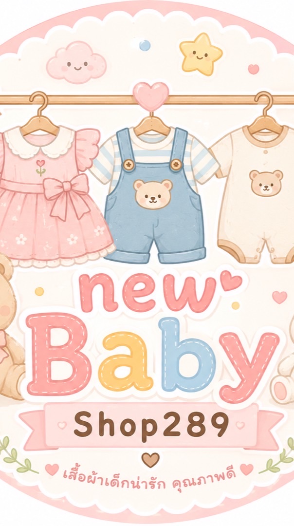 new Baby Shop289เสื้อผ้าเด็กน่ารัก