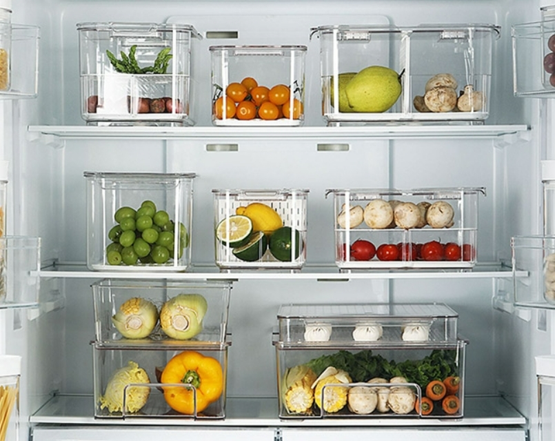 YOUFONE 透明冰箱收納盒