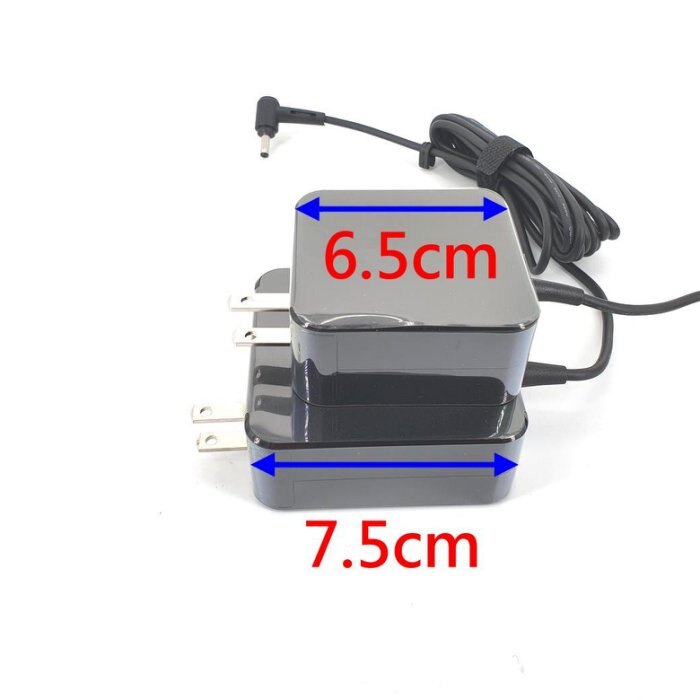輸出電壓：19V/65W 電流：3.42A-方型 孔徑：4.0*1.35mm 保固：一年