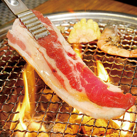 【豪鮮牛肉】安格斯凝脂牛五花牛排8片(100G+-10%/片)