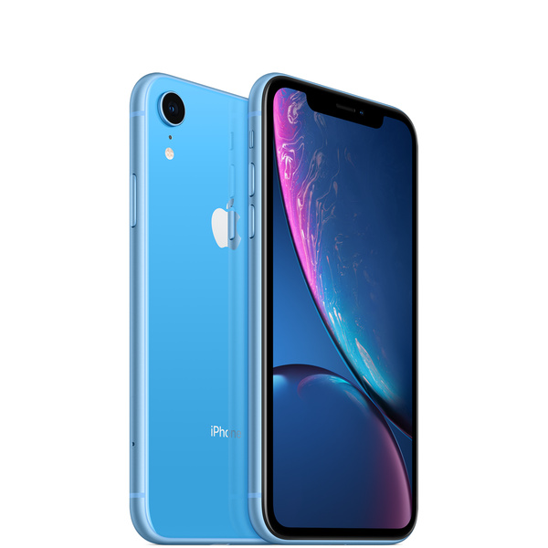 iPhone XR。哪一面，都耀眼。全新「Liquid Retina 顯示器」，是業界最先進的 LCD；更快速的 Face ID；智慧型手機中，最聰明強大的晶片；革新突破的相機系統；具備全螢幕設計、i